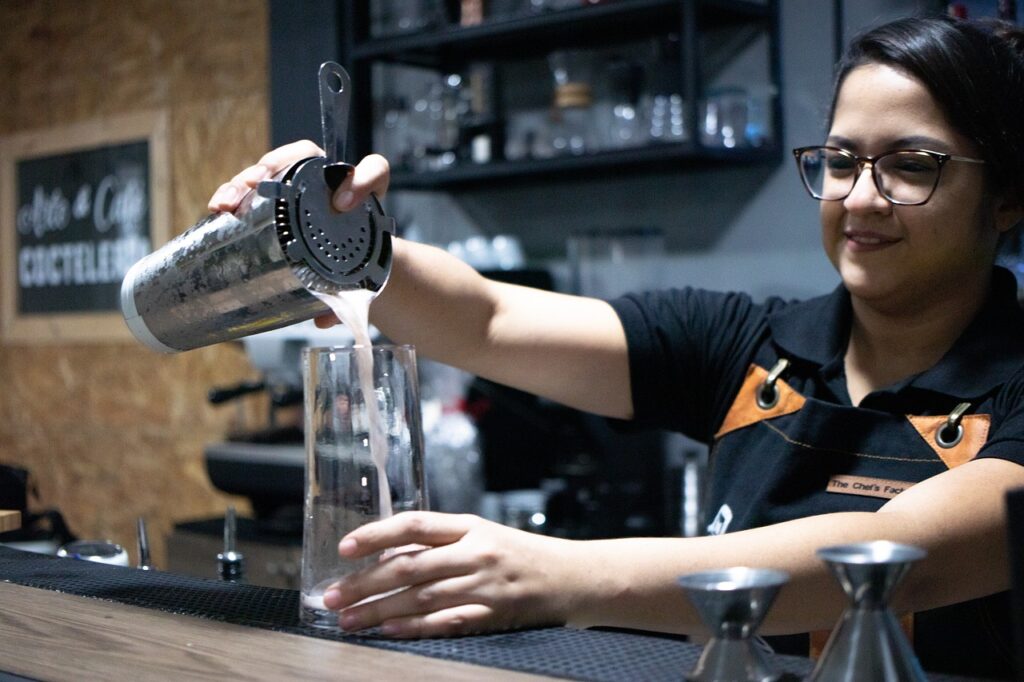 Bartending is one of the best part-time jobs for students